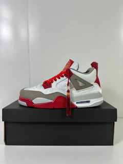 Jordan Dub Zero Red White Gray Basketball Sneakers 311046-160