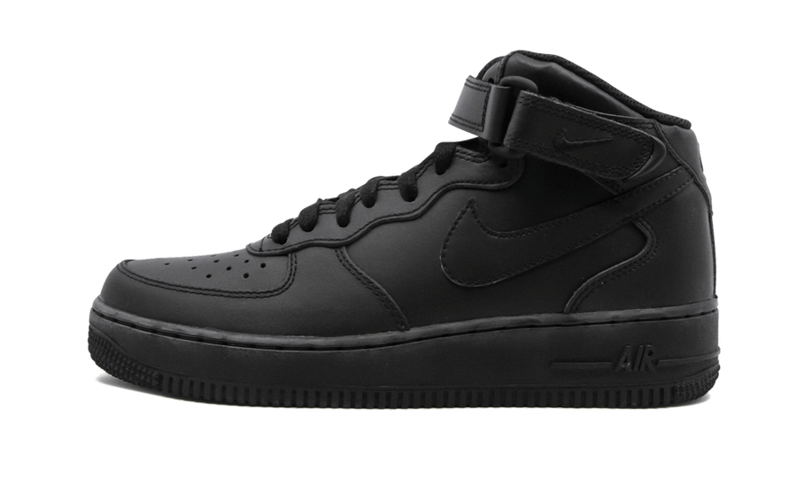 Air Force 1 Mid GS "Triple Black" 314195 004