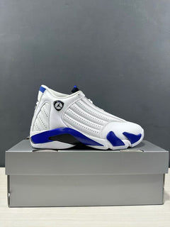 Jordan Air Jordan 14 Hyper Royal White Blue 487471-104