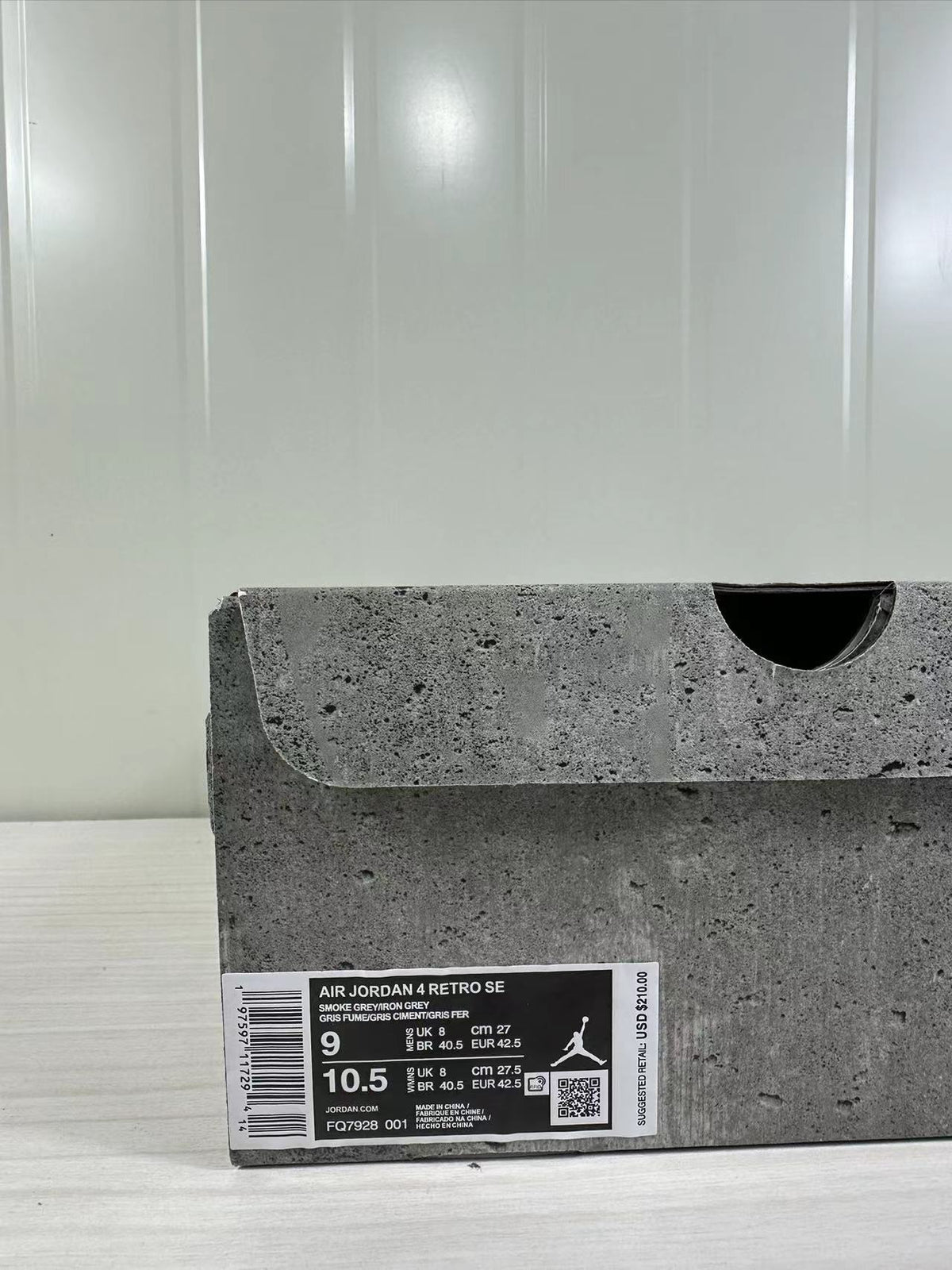 Jordan Air Jordan 4 Retro SE Paris Olympics Grey FQ7928-001