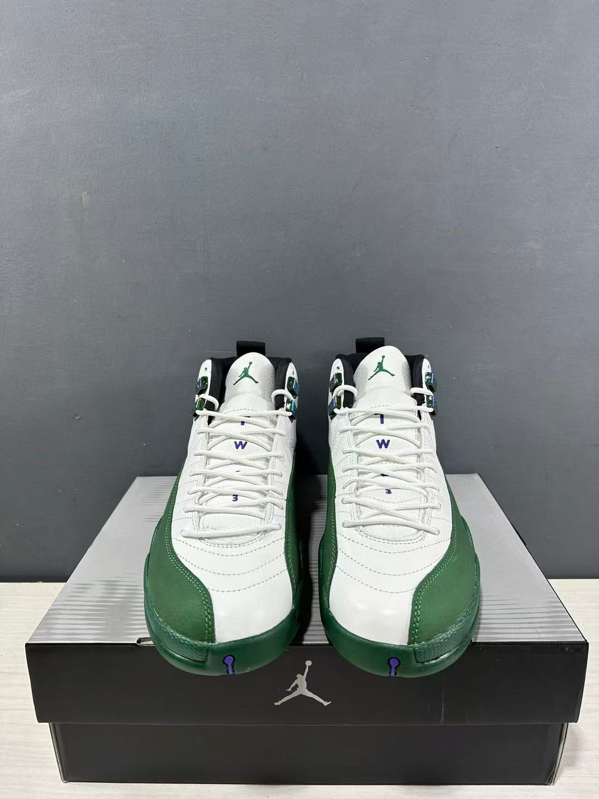 Jordan Air Jordan 12 Bucks White Green CT8013-103 Sneakers