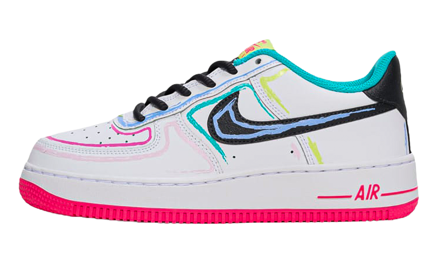 Air Force 1 Low GS "White Hyper Pink Dusty Cactus" IU3252 100
