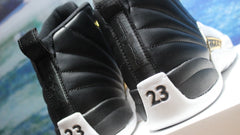 Jordan Air Jordan 12 Wings Black White Gold Sneakers 848692-033