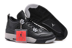 Air Jordan 4 Oreo Black and Grey Basketball Shoes 314254-003