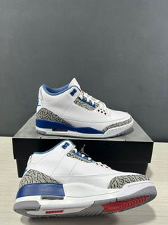 Jordan Air Jordan 3 Retro True Blue Sneakers White/Blue IF4396-104