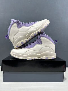 Jordan Air Jordan 10 Hydrangeas Sneakers White Purple IQ0388-101