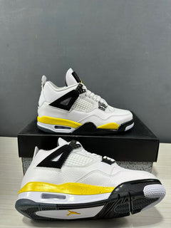 Jordan Air Jordan 4 Retro White Yellow Black Sneakers IO2468-102
