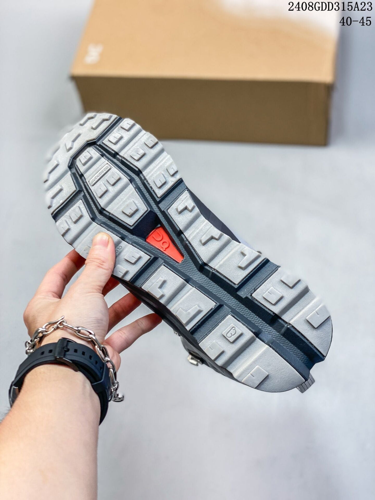 On Cloudnova Flux High-Top Sneakers in Gray