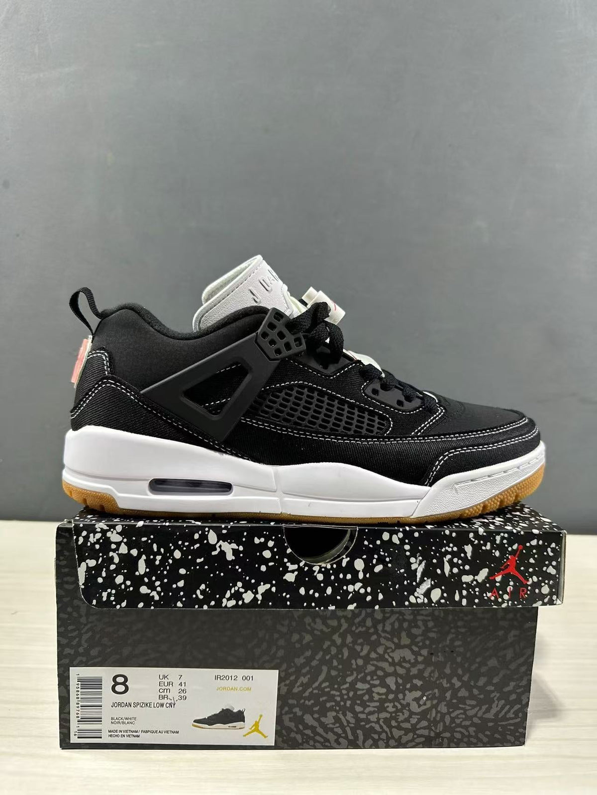 Jordan Air Jordan Spizike Low Black White IR2012-001