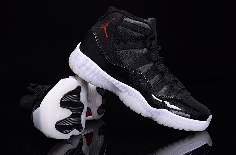 Jordan Air Jordan 11 High-Top Basketball Shoes Black White