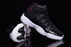 Jordan Air Jordan 11 High-Top Basketball Shoes Black White