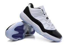 Air Jordan 11 Low White Black Basketball Sneakers