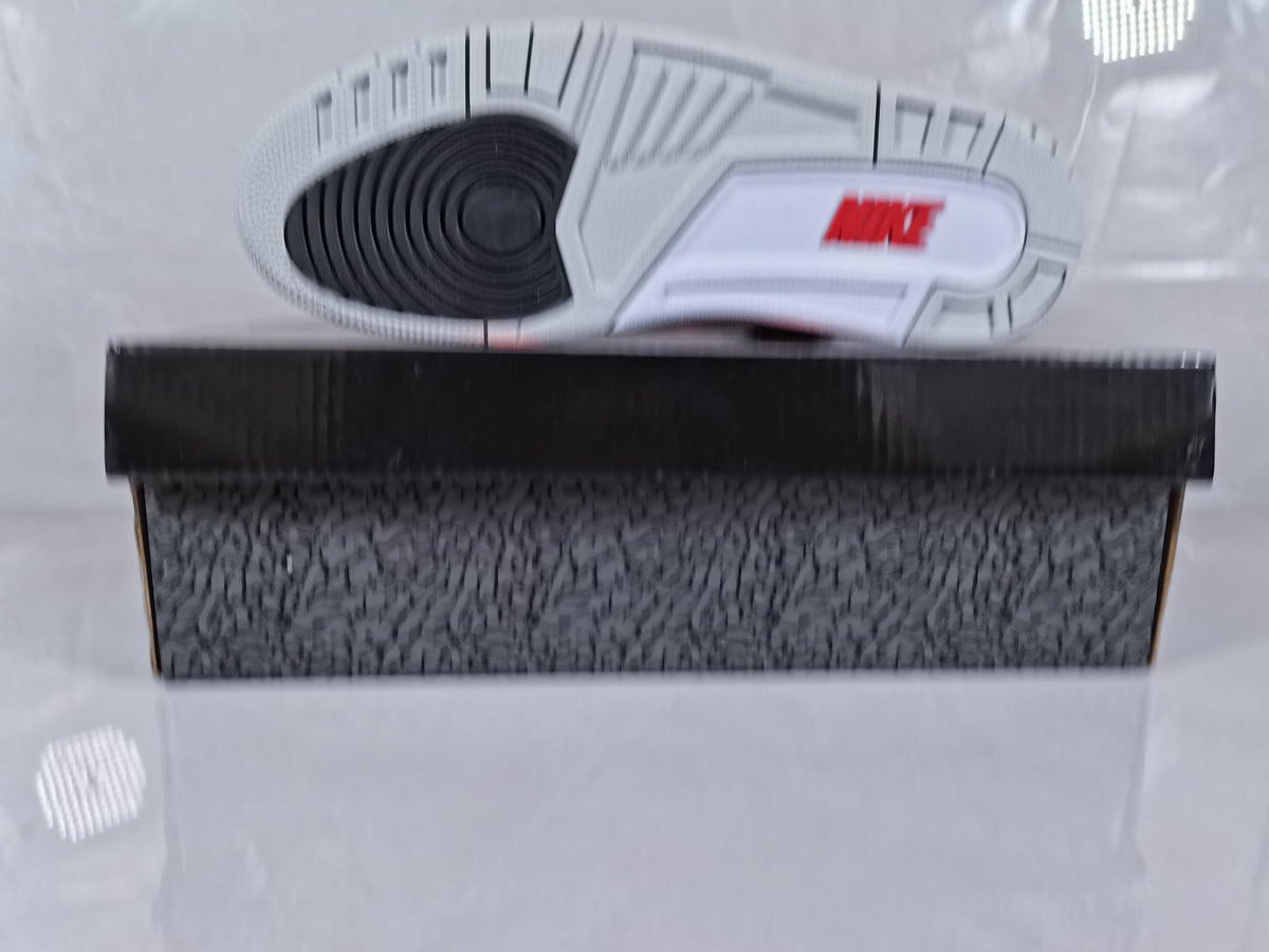 Air Jordan 3 Retro White Red Sneakers