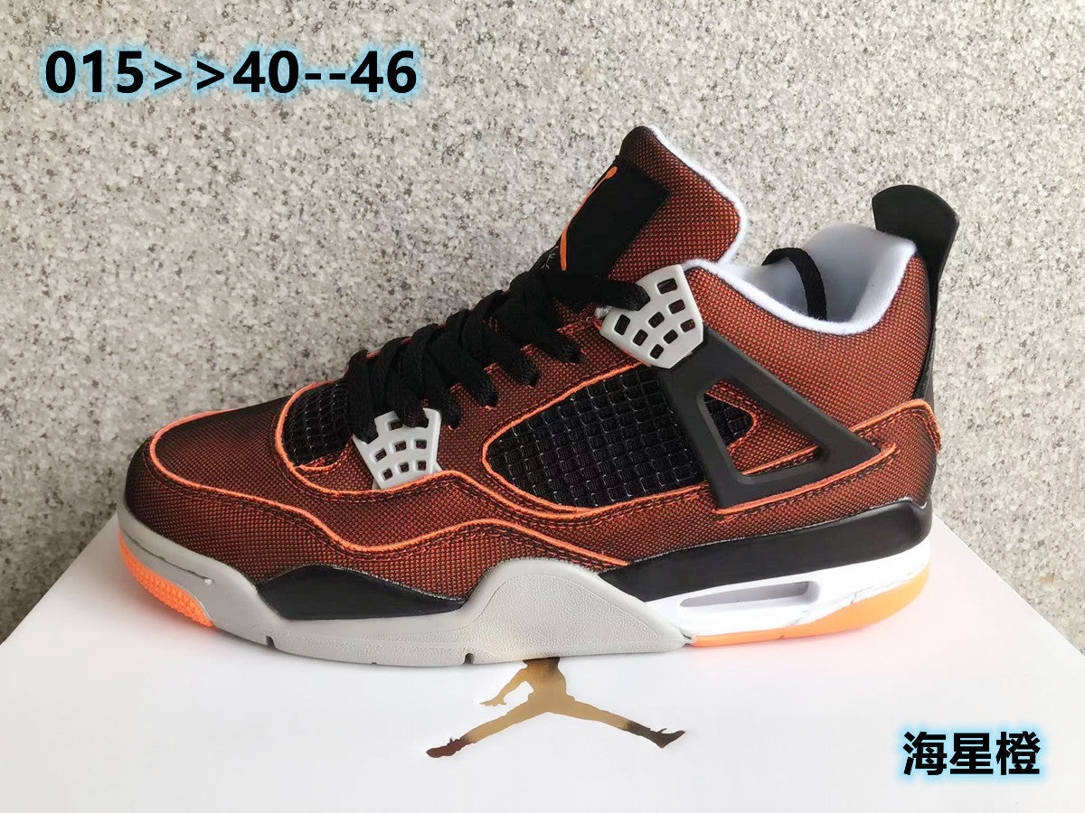 Jordan 4 Starfish Orange Sneakers