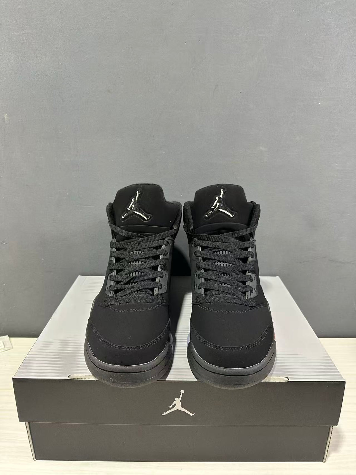Jordan Air Jordan 5 Retro Black Red High-Top Sneakers