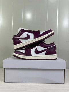 Jordan Air Jordan 1 Low Bordeaux White DC0774-161
