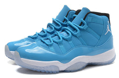 Air Jordan 11 High Sneakers in Blue and White