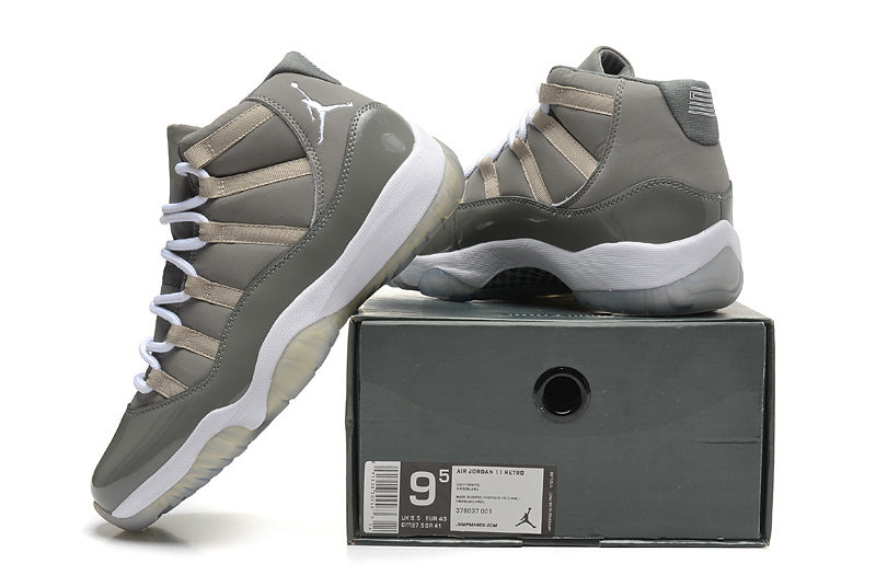 Jordan Air Jordan 11 Retro High-Top Basketball Shoes Grey