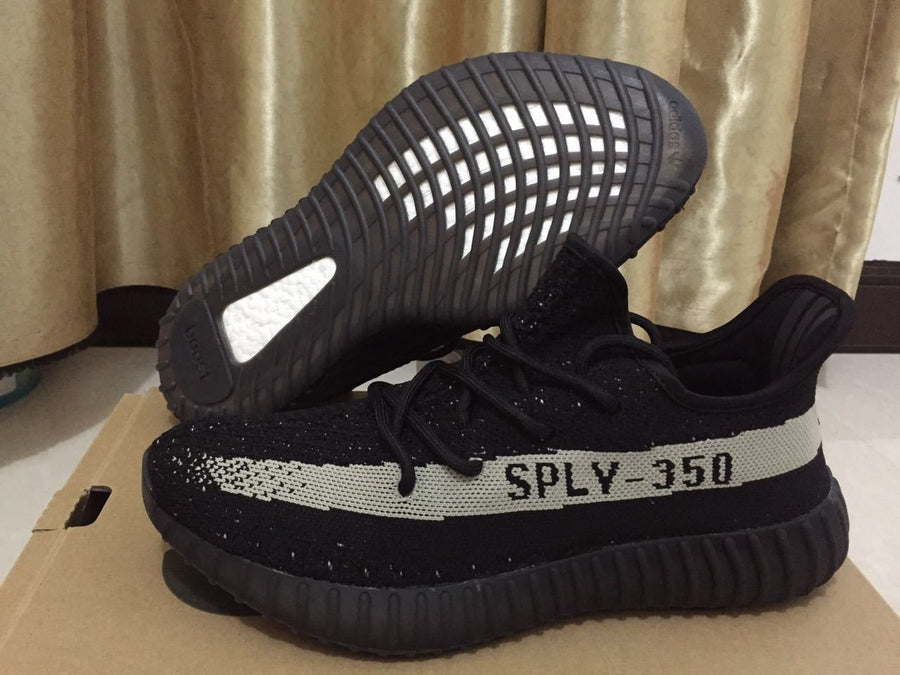 Adidas Yeezy Boost 350 V2 Black White Sneakers