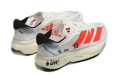 Adidas Adizero Adios Pro 3 White Red Running Shoes