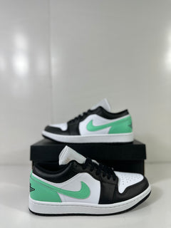 Jordan Air Jordan 1 Low White Green Black Sneakers 553558-131