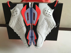 Jordan 6 Low “Maldives” White Black Red Sneakers