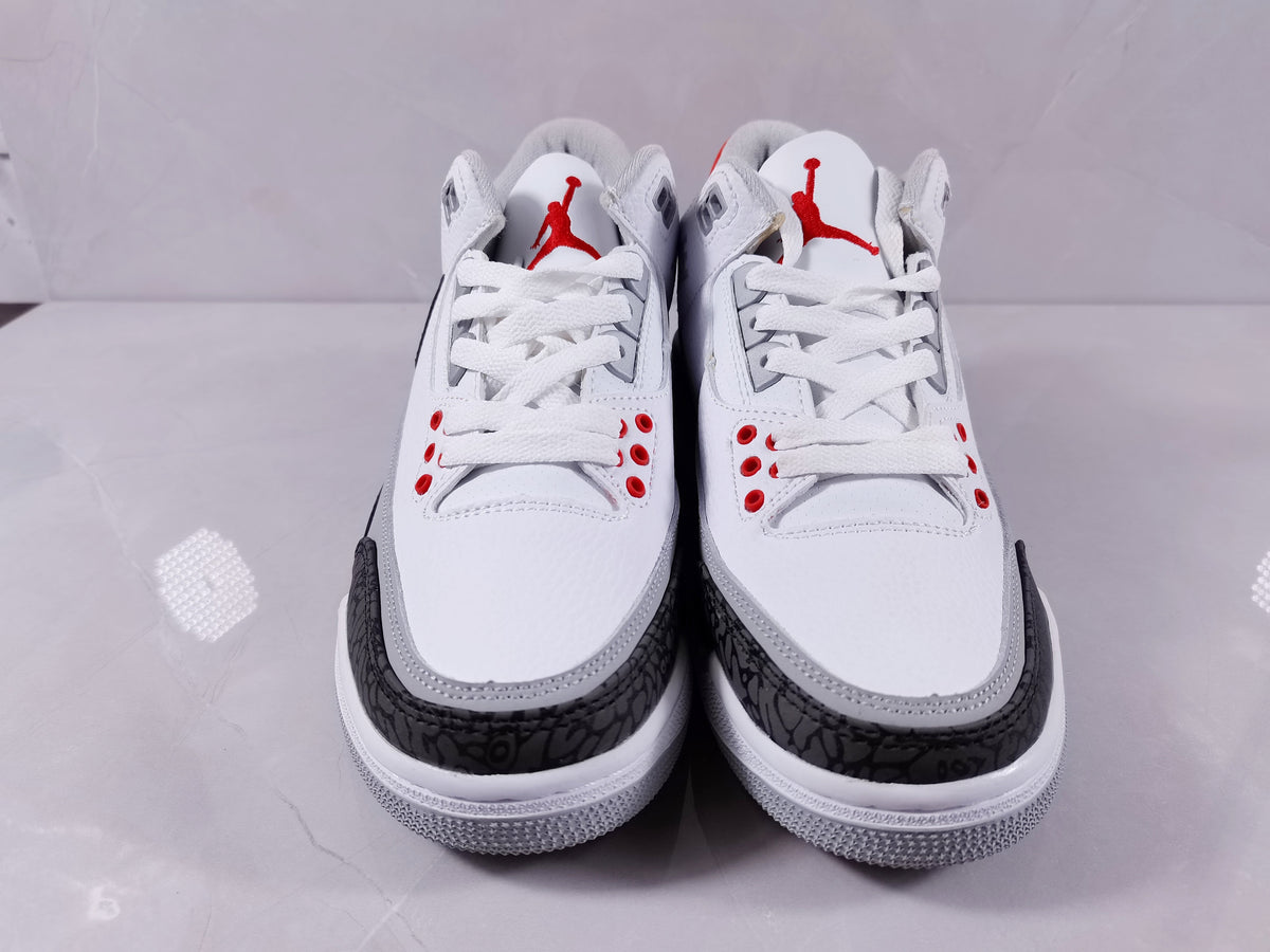 Jordan Air Jordan 3 Retro White Cement Sneakers