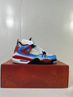 Jordan Air Jordan 4 Chinese New Year Red Blue Sneakers DH6927-161