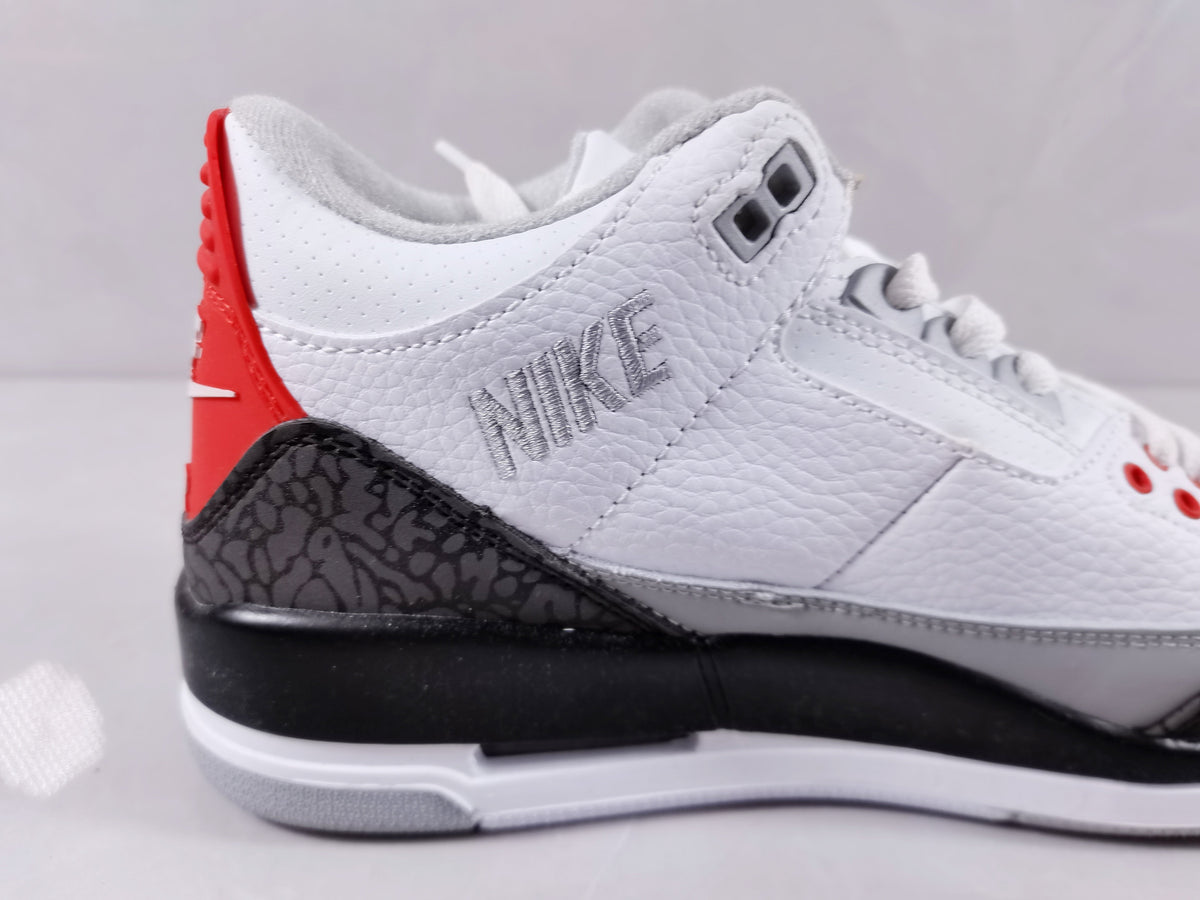 Jordan Air Jordan 3 Retro White Cement Sneakers