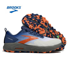 Brooks Cascadia 17 Trail Running Shoes – Navy and Orange