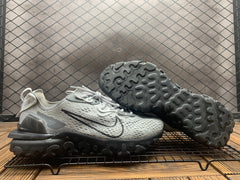 Nike React Vision Sneakers in Black and Grey