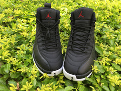 Jordan Air Jordan 12 Black Nylon High-Top Sneakers
