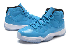 Air Jordan 11 High Sneakers in Blue and White
