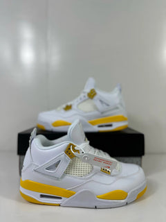 Jordan Air Jordan 4 White Yellow Sneakers AQ9129-102