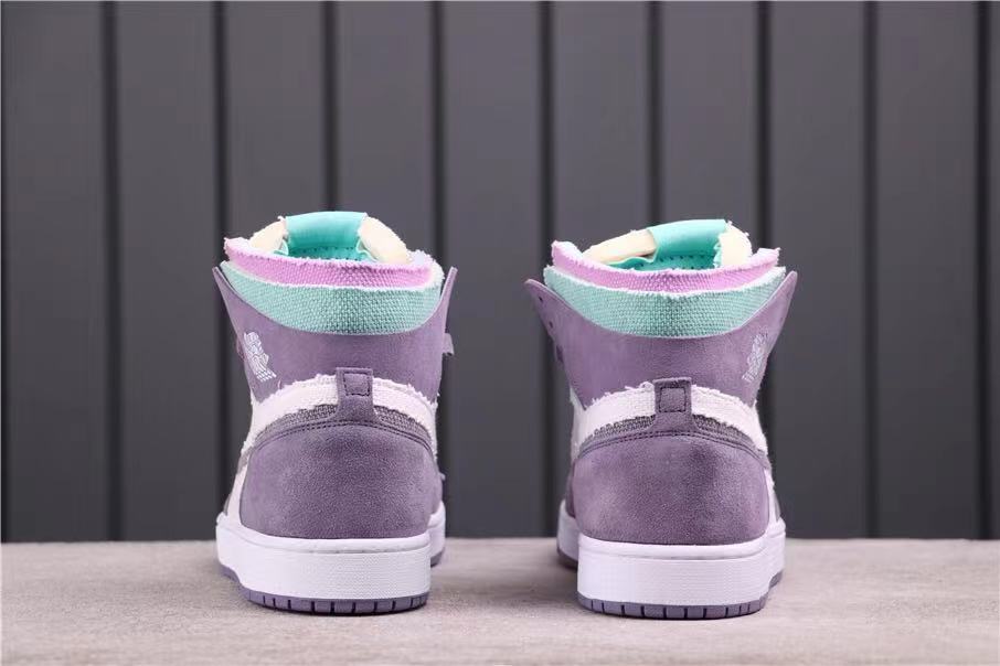 Nike Air Jordan 1 Zoom Comfort Iridescent High-Top Sneakers