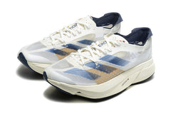 Adidas Adizero Adios Pro 3 Running Shoes, White Blue