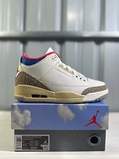 Jordan Air Jordan 3 Retro OG SP Sneakers White Blue Red IB1482-100