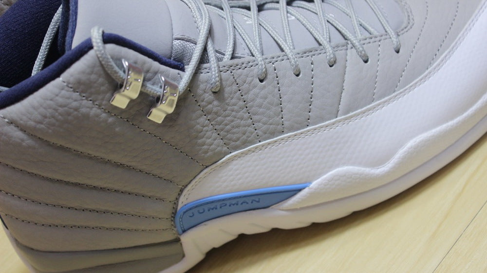 Air Jordan 12 GreyBlue High-Top Sneakers