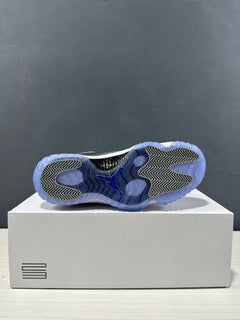 Jordan Air Jordan 11 Retro Liquid Silver High-Top Sneakers