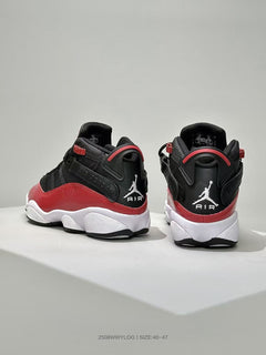 Jordan Six Rings 6-2 Black and Red Sneakers