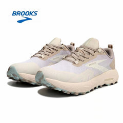 Brooks Cascadia 17 Trail Running Shoes in Beige