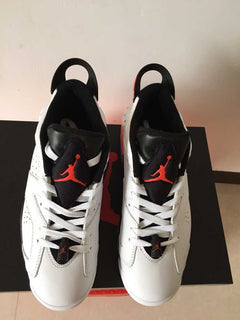 Jordan 6 Low “Maldives” White Black Red Sneakers