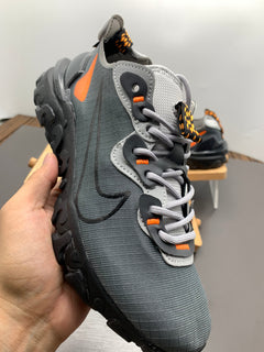 Nike React Element 87 Sneakers Black Grey Orange