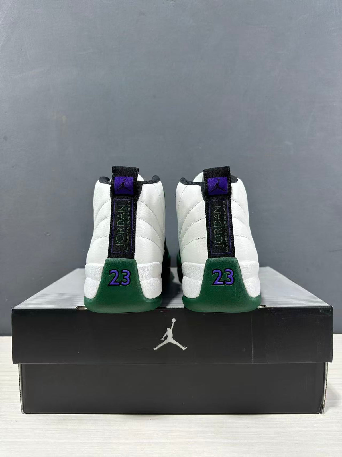 Jordan Air Jordan 12 Bucks White Green CT8013-103 Sneakers