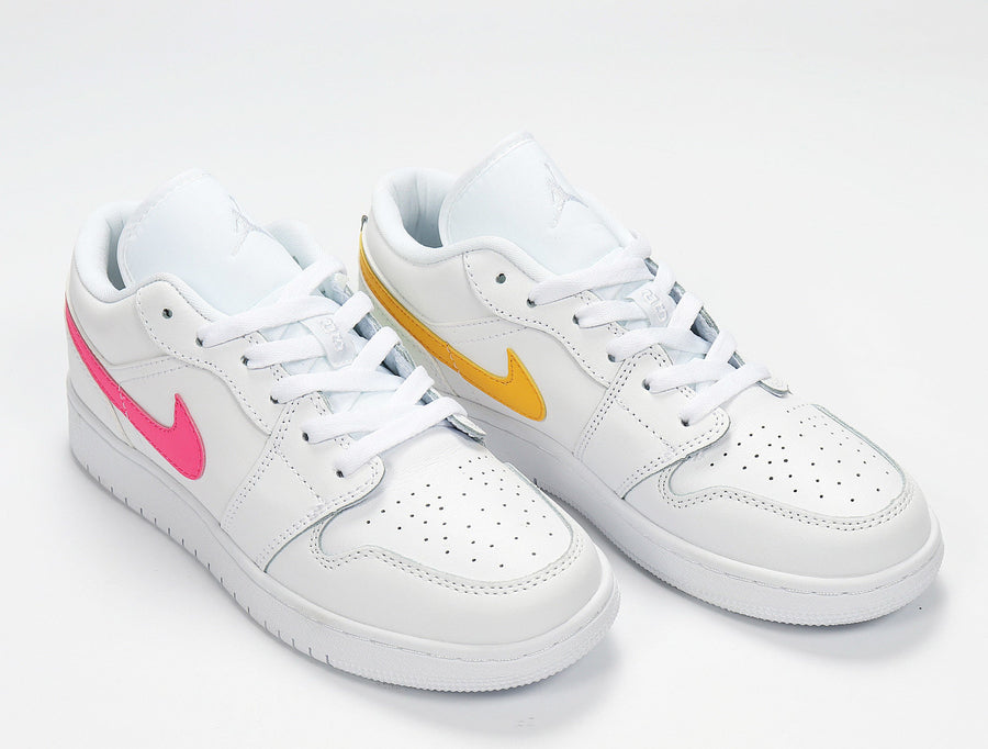 Nike Air Force 1 Low Candy Swoosh White Sneakers CW7035-100