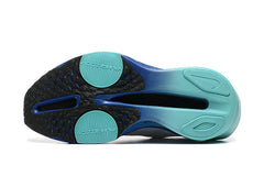 Nike ZoomX Running Shoes, White Blue and Orange