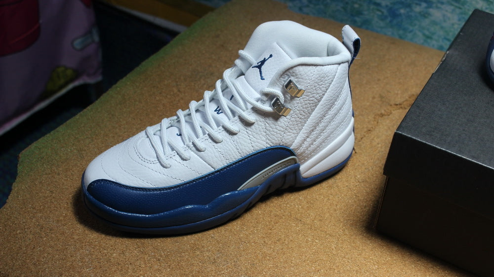 Air Jordan 12 French Blue High-Top Sneakers
