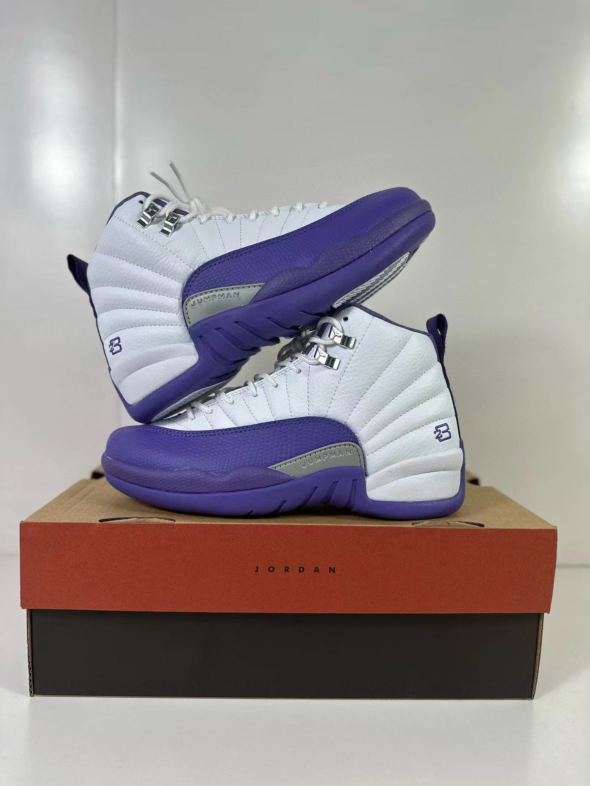 Jordan Air Jordan 12 Retro White Purple CT8013-150 Sneakers