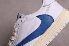 Jordan Travis Scott Air Jordan 1 Low White Blue DM3277-100