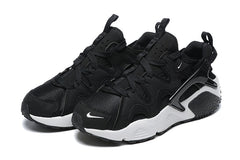 Nike Air Huarache Black and White Sneakers